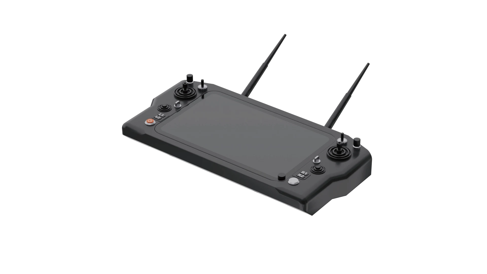 Handheld controller in the Aqua Helpers Orcalink brochure, shown as a control-equipment reference only.