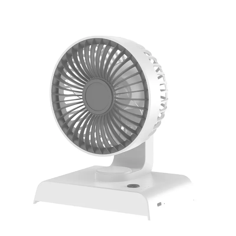 N10A white desktop air circulation fan on its base